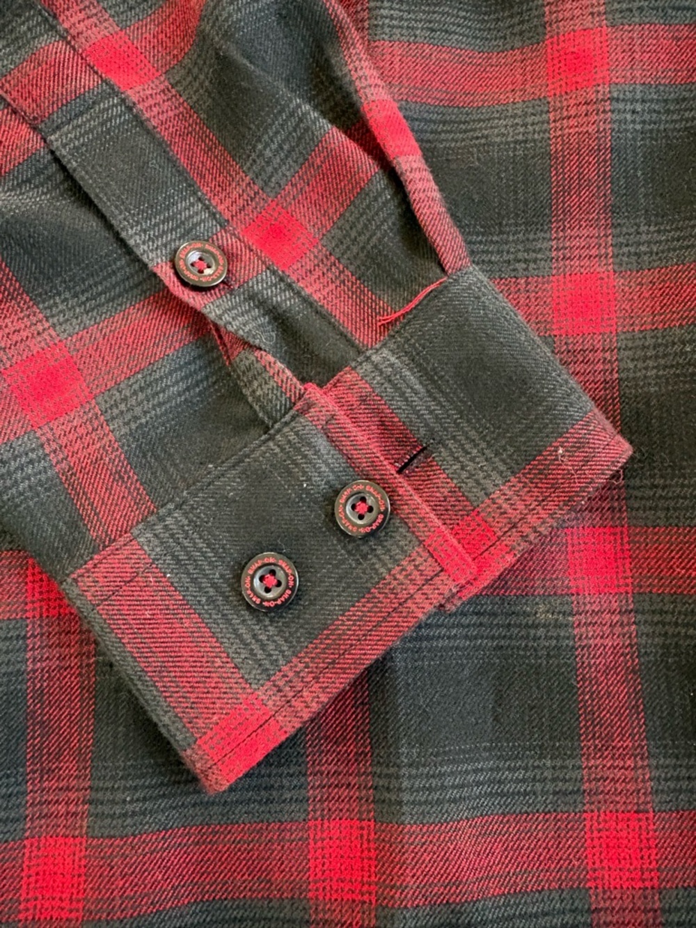 Dixxon Flannel Snap-On Tools Limited Edition Form & Function Shirt Red Plaid L - Picture 5 of 11